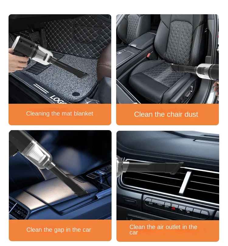 Car Vacuum Cleaner Wireless Multi-Functional Handheld Portable Car