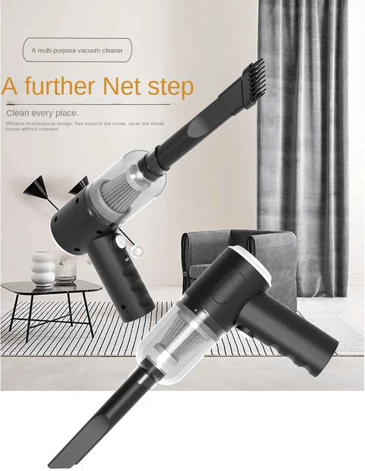 Car Vacuum Cleaner Wireless Multi-Functional Handheld Portable Car