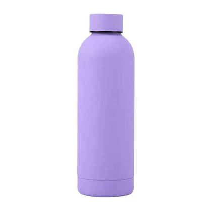 500/750/1000ML Small Mouth Thermos Cup, Outdoor Stainless Steel Bottle, Rubber Paint Sports Kettle